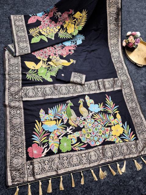 Akshara banarasi khadi silk saree wholesale market